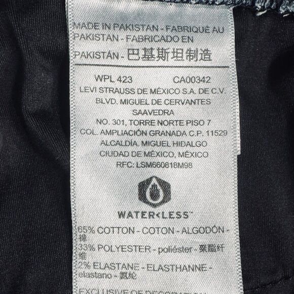 Signature Levi Strauss Shaping Pull On Skinny Jeans 8/29 Womens Measures 29 x 28 - Picture 5 of 8